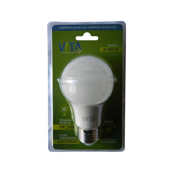 Lámpara LED Vita Life 7W, blanco 30.000h 600lm