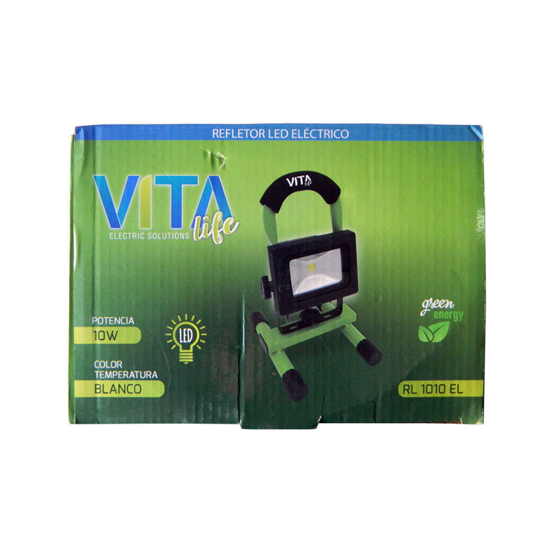 Reflector LED Eléctrico Vita Life 10W, color blanco 25.000h 650lm